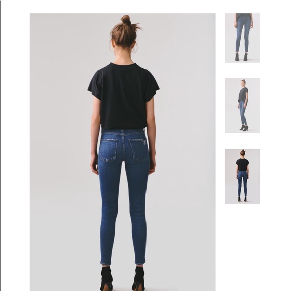 Agolde mid-rise skinny jeans - Picture 7 of 8